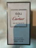 Cartier Eau De Cartier 3.3oz 100ml Eau De Toilette Spray Unisex New Sealed EDT