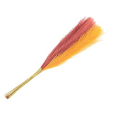 20Pcs Faux Pampas Grass,21"/55cm Fake Pampas Grass Decor,Gold/Burgundy Pampas Grass