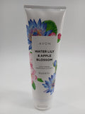 Avon Water Lily & Apple Blossom 8oz Body Cream Sealed Discontinued NOS Lily