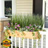 20PCS Fake Grass Plants Artificial Greenery Stems Outdoor Indoor Green Plant