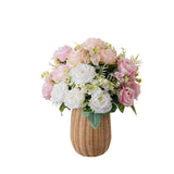 Cloth Rose Artificial Bouquet for Wedding Decor and Home Floral Decoration Roses