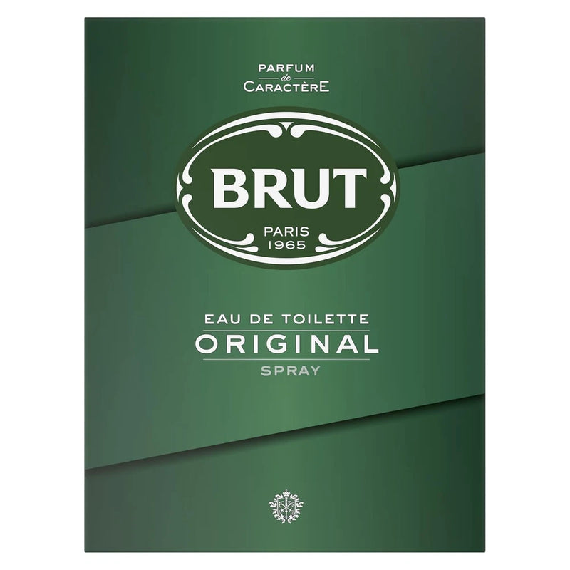 BRUT by Faberge Eau De Toilette Spray (Original Glass Bottle) 3.4 oz EDT