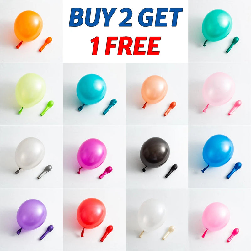 5" Small Round Balloons Cute Mini Latex Birthday Wedding Party Balloon Baloon UK Roses
