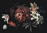 3D Retro Red Peony Flower Wall Murals Wallpaper Murals Wall Sticker Wall Peony