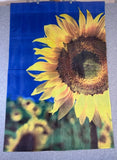 LIBBIE AVENUE Sunflower Flag Photo Outdoor 2-Sided 29 x 42.5 Inch Summer Sunflower