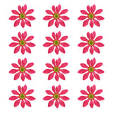 12 Pcs Artificial Daisies Flower Heads, Fake Chrysanthemum Heads, Rose Pink Daisies