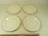 4 Royal Doulton Carnation H5084 Bread & Butter Plates 6 5/8 inches Bone China Carnation