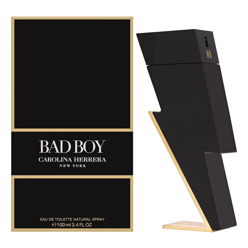 Bad Boy by Carolina Herrera for Men 3.4 oz Eau de Toilette Spray Brand New EDT