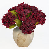 Silk Fall Artificial Silk Dried Hydrangea Flowers Artificial Fall Flowers Bouque Hydrangea