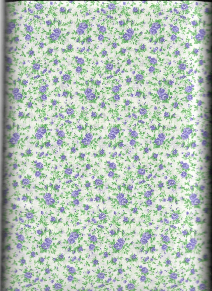 45" 100% cotton floral fabric "Wildflowers" by Foust Textiles Flowering Plants