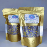 Dried Blue Lotus Cut Flower Pure Nymphaea Caerulea Organic Natural Tea/Smoke 30g Lily