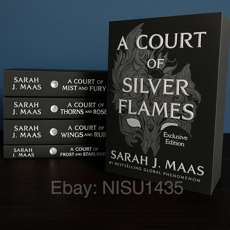 NEW A Court Of Thorns And Roses Night Court Edition Barnes Noble ACOTAR Maas Set Roses