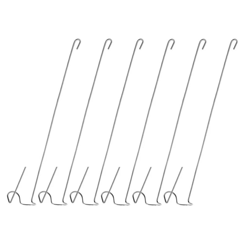 6 Pcs Plant Hooks Air Plants Garden Hanging Planter Tillandsia Holder for Garden Plants