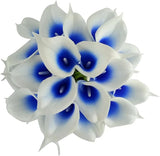 20Pcs Calla Lily Bridal Wedding Bouquet Head Latex Real Touch Flower Bouquets (B Bouquet