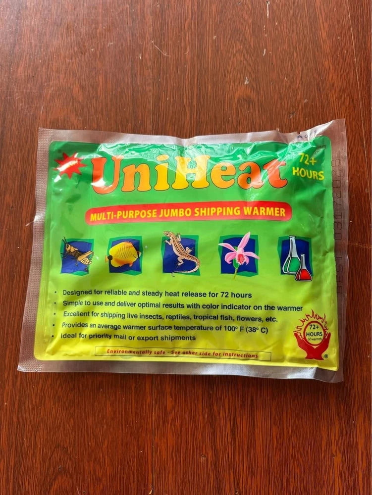Uniheat 72-Hour Heat Packs sold with orchids purchased only Orchids