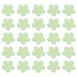 50 Pcs Mini Daisies Flower Sew on Patches, Flower Appliques Patches, Soft Green Daisies