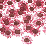 12-Pack Dried Pressed Flowers for Resin, Real Pressed Bulk Dry Floral [Red] Dried Flower