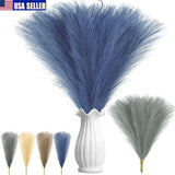 1-6Pcs Artificial Pampas Grass Fake Plant Home Decors Dried Reed Flowers Bouquet Pampas Grass