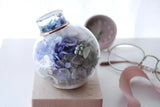 Mai GlassNique "Hydrangeas on a Quiet Night" Kaleidoscope Preserved Flower Decor Hydrangea