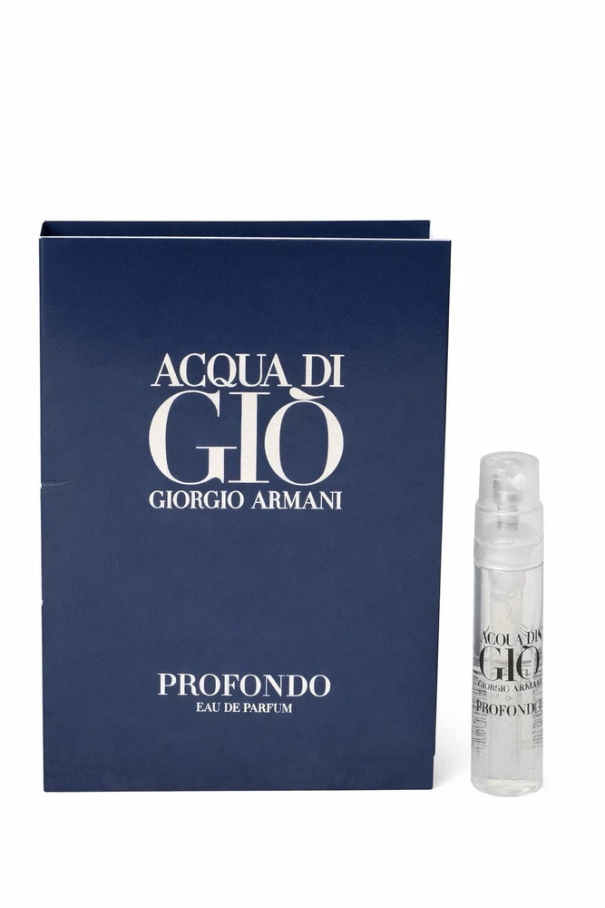 Giorgio Armani Acqua di Gio Profondo Men's Eau de Parfum Spray Sample 1.2 ml EDP