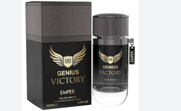 Emper Genius Victory for Men's Perfume 100ml EDP 3.4oz Invictus Made in UAE EDP