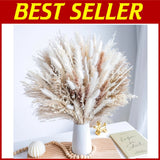 Sustainable Dried Pampas Grass Bouquet - 96 Count Pampas Grass