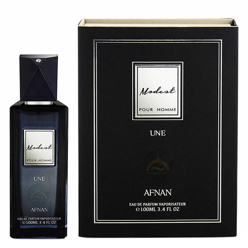 Afnan Men's Modest Une Pour Homme EDP Spray 3.4 oz Fragrances 6290171001966 EDP