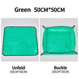 50cm-100cm Gardening Potting Pad Foldable Waterproof Garden Plants Flowers Tool Garden Plants