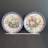 Lena LiuÕs Basket Bouquets Decorative Plates Orchids And Hydrangeas 7807A 6515C Hydrangea