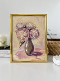 Pink & Lilac Tenderness Ð Original Hydrangea Oil Painting | Textured Impasto art Hydrangea