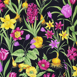 Hoffman International BULBS BUTTERFLIES & BLOOMS Floral Quilt Fabric 3yds Flowering Plants