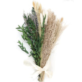 Natural Dried Pampas Grass Bohemian Bouquet - A Sophisticated Lavender and Eu... Pampas Grass