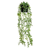 Artificial-Green Hanging Vine Potted Plant  In/Outdoor,Shelf Decor With Pot New Green Plant