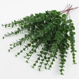 20pcs 38cm Artificial Green Plants Eucalyptus Leaves Branch Home Decoration NEW Green Plant