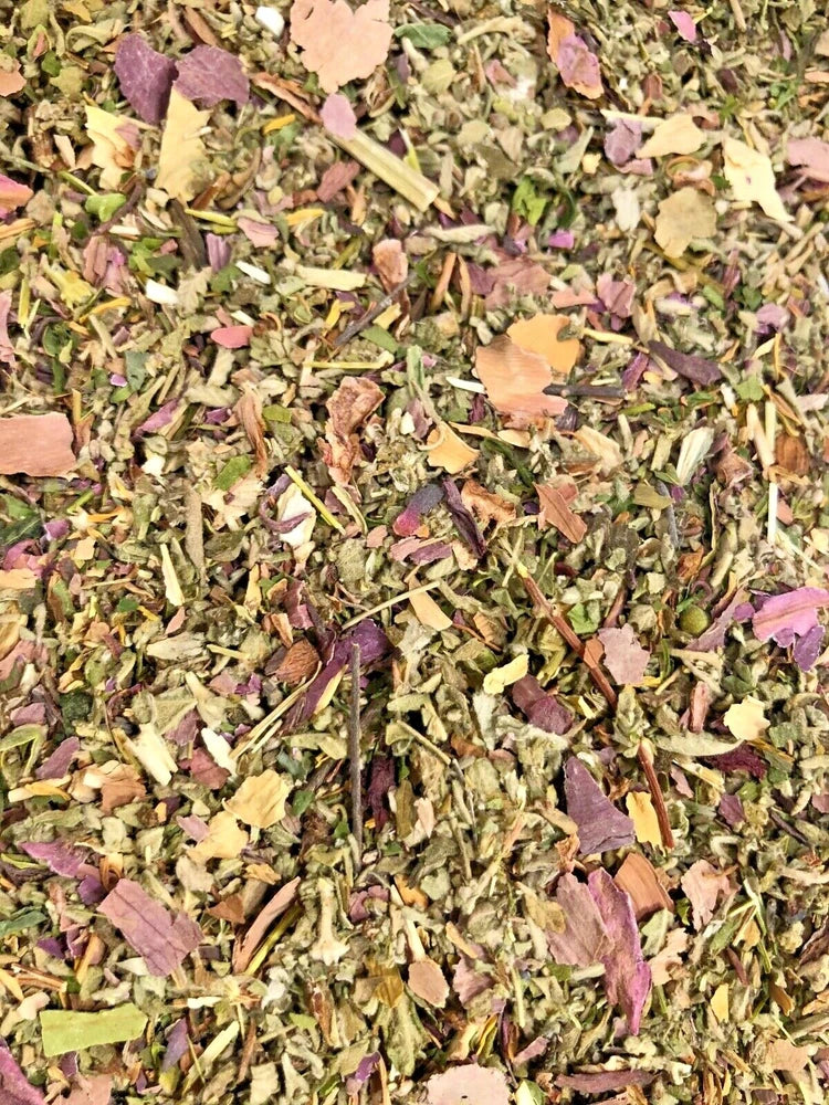 No.8 Blend - Damiana Skullcap Poppy Coltsfoot Lotus +Plus More Herbs - 2 ounces Dried Flower