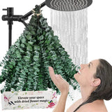 Bulk Package 30 PCS Real Dried Eucalyptus Plant Large Stems for Shower, Natural Green Plant