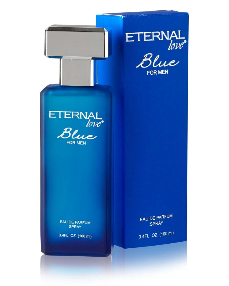 Eternal Love Blue Eau de Parfum for Men - 100 ML - Authentic Fragrance EDP EDP
