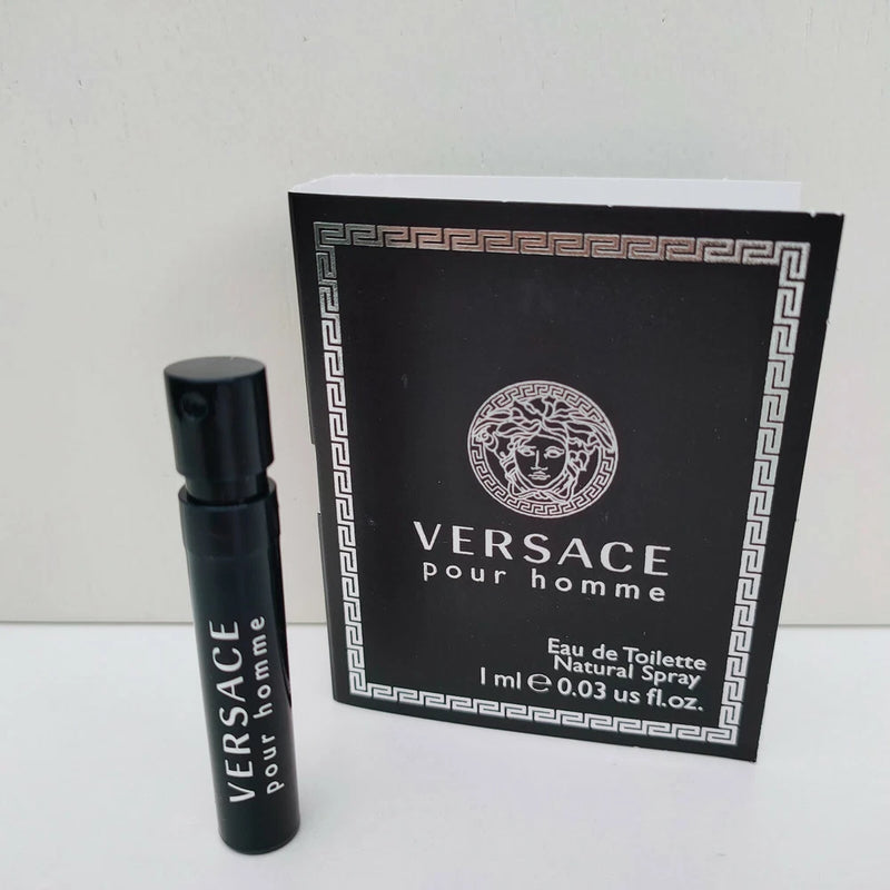 Versace Pour Homme Eau de Toilette Spray mini Spray for men, 1ml, Brand New! EDT
