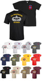 82nd Airborne Division SENIOR US Paratrooper Veteran T-Shirt Infantry Army - NEW Roses