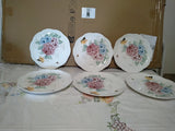Lenox Butterfly Meadow Hydrangea 9" Accent Salad Plate SET of 6 Hydrangea