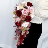 Wedding Bouquet Bridal Bouquet Realistic Decorative Silk Flower Artificial Bouquet