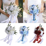 Wedding Bridal Bouquet Artificial Flowers Rustic Versatile Romantic Bride Flower Bouquet