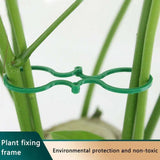 50/100 pcs Garden Plant Support Clips Vegetables Tomato Flower Locks Grow J4R0 Garden Plants