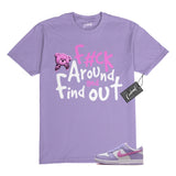 Dunk Lilac Bloom Pink Beyond Hydrangeas Lavender White T Shirt to Match FCK Hydrangea