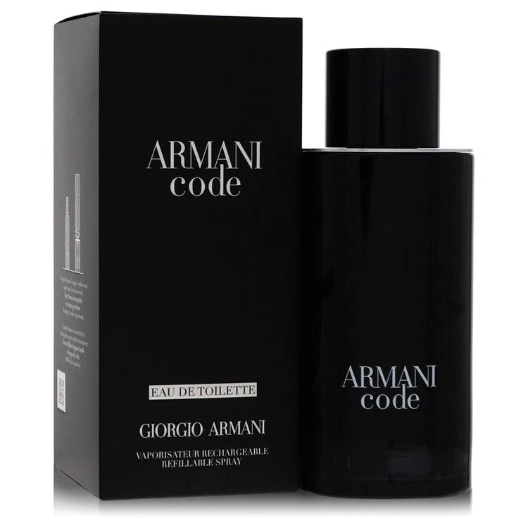 Armani Code by Giorgio Armani Eau De Toilette Spray Refillable 4.2 oz for Men EDT