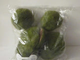 ARTIFICIAL MOSS MOUNDS SET OF 6 FOR RAILROAD, VILLAGE & FLORAL DISPLAYS NEW Green Plant