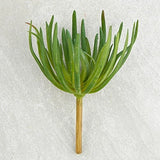 Spikey Green Artificial Succulent Pick for Floral Arranging, Garden Creatio Green Plant