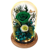 Flowers Gift Ð Preserved Roses Fresh Bouquet, Forever-Lasting Sage Green Bouquet