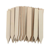 50 Pcs Wooden Plant Labels Garden Markers Stakes Nursery Tags for Botanical Use Garden Plants
