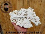 10lbs Shelf Rock Large 9"-14" Aragonite, Lightweight, Porous, Aquariums Live Dry Anemone